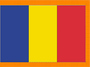 3X5' COL NYL-GLO CHAD CHADIAN W/FRINGE FLAG