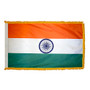 3X5' COL NYL-GLO INDIA INDIAN W/FRINGE FLAG