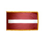 3X5' COL NYL-GLO LATVIA LATVIAN W/FRINGE FLAG