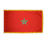 3X5' COL NYL-GLO MOROCCO MOROCCAN W/FRINGE FLAG