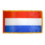 3X5' COL NYL-GLO NETHERLANDS HOLLAND DUTCH W/FRINGE FLAG