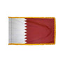 3X5' COL NYL-GLO QATAR QATARI QATARIAN W/FRINGE FLAG