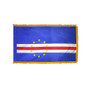 4X6' COL NYL-GLO CAPE VERDE VERDEAN W/FRINGE FLAG