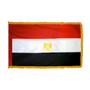 4X6' COL NYL-GLO EGYPT EGYPTIAN W/FRINGE FLAG