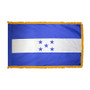 4X6' COL NYL-GLO HONDURAS HONDURANS W/FRINGE FLAG