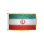 4X6' COL NYL-GLO IRAN IRANIAN W/FRINGE FLAG