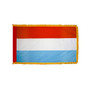 4X6' COL NYL-GLO LUXEMBOURG LUXEMBOURGIAN LUXEMBOURGER W/FRINGE FLAG