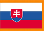 4X6' COL NYL-GLO SLOVAK REPUBLIC SLOVAKIA SLOVAKIAN W/FRINGE FLAG