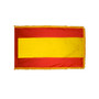 4X6' COL NYL-GLO SPAIN CIVIL SPANISH SPANIARD W/FRINGE FLAG