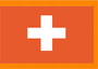 4X6' COL NYL-GLO SWITZERLAND SWISS W/FRINGE FLAG