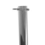 94S 9 FT X 1-1/4 IN SILVER ALUM POLE - 555363