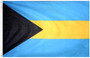 3X5' NYL-GLO BAHAMAS BAHAMIAN FLAG