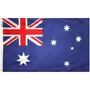 2X3' NYL-GLO AUSTRALIA AUSTRALIAN FLAG