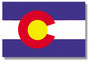 COLORADO CO State Flag US State Flags 2x3 ft Polyester TT07
