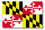 MARYLAND MD State Flag US State Flags 2x3 ft Polyester TT25