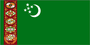 Turkmeinistan International Flag 3x5 ft Polyester P218