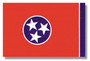 TENNESSEE TN State Flag US State Flags 3x5 ft Polyester ST50
