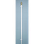 5 FT 1-PIECE WHITE SPINNING POLE ONE EA - 1988