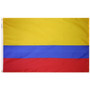 2X3' NYL-GLO COLOMBIA COLOMBIAN FLAG