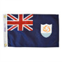 12X18'' NYL-GLO ANGUILLA FLAG