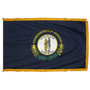 3X5' COL NYL-GLO KENTUCKY FRINGE FLAG