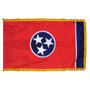 3X5' COL NYL-GLO TENNESSEE FRINGE FLAG