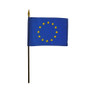 4X6 IN EB EUROPEAN UNION FLAG MTD 12PK - 970360
