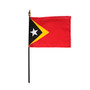 4X6 IN EB EAST TIMOR TIMORSE FLAG MTD 12PK - 210975