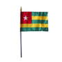 4X6 IN EB TOGO TOGOLESE FLAG MTD 12PK - 210139