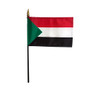 4X6 IN EB SUDAN SUDANESE FLAG MTD 12PK - 210132