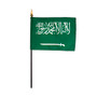 4X6 IN EB SAUDI ARABIA ARABIAN FLAG MTD 12PK - 210119