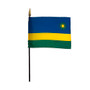 4X6 IN EB RWANDA RWANDAN FLAG MTD 12PK - 210116