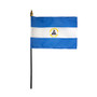 4X6 IN EB NICARAGUA NICARAGUAN FLAG MTD 12PK - 210101