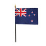 4X6 IN EB NEW ZEALAND ZEALANDER FLAG MTD 12PK - 210100