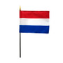 4X6 IN EB NETHERLANDS HOLLAND DUTCH FLAG MTD 12PK - 210099