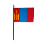 4X6 IN EB MONGOLIA MONGOLIAN FLAG MTD 12PK - 210095