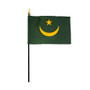 4X6 IN EB MAURITANIA MAURITANIAN FLAG MTD 12PK - 210092