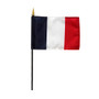 4X6 IN EB FRANCE FRENCH FLAG MTD 12PK - 210050