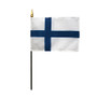 4X6 IN EB FINLAND FINNISH FINNS FLAG MTD 12PK - 210049