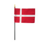 4X6 IN EB DENMARK DANISH DANES FLAG MTD 12PK - 210039