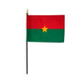 4X6 IN EB BURKINA FASO BURKINABES FLAG MTD 12PK - 210021