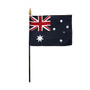 4X6 IN EB AUSTRALIA AUSTRALIAN FLAG MTD 12PK - 210006