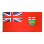 3X6' NYL-GLO ONTARIO FLAG