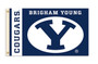 3X5 FT POLY BRIGHAM YOUNG COUGARS FLAG - 2721