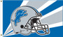 3X5 FT POLY NFL DETROIT LIONS FLAG - 1363