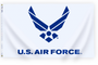 3X5'  NYL-GLO US AIR FORCE FRINGE FLAG