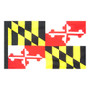 3X5' Nyl-Glo Colonial Maryland FLAG