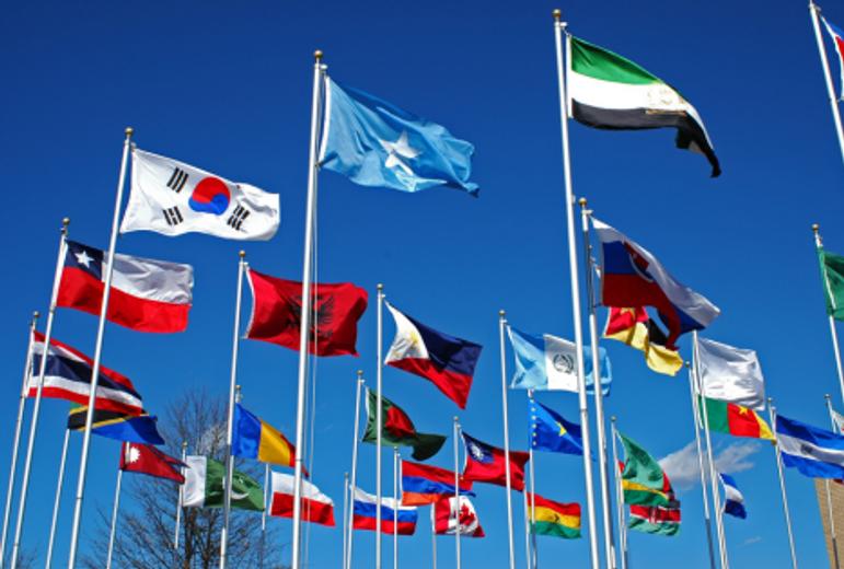 Internation World Flag