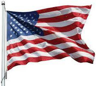 5X8 FT ENDURA NYLON US UNITED STATES AMERICAN FLAG - 010007