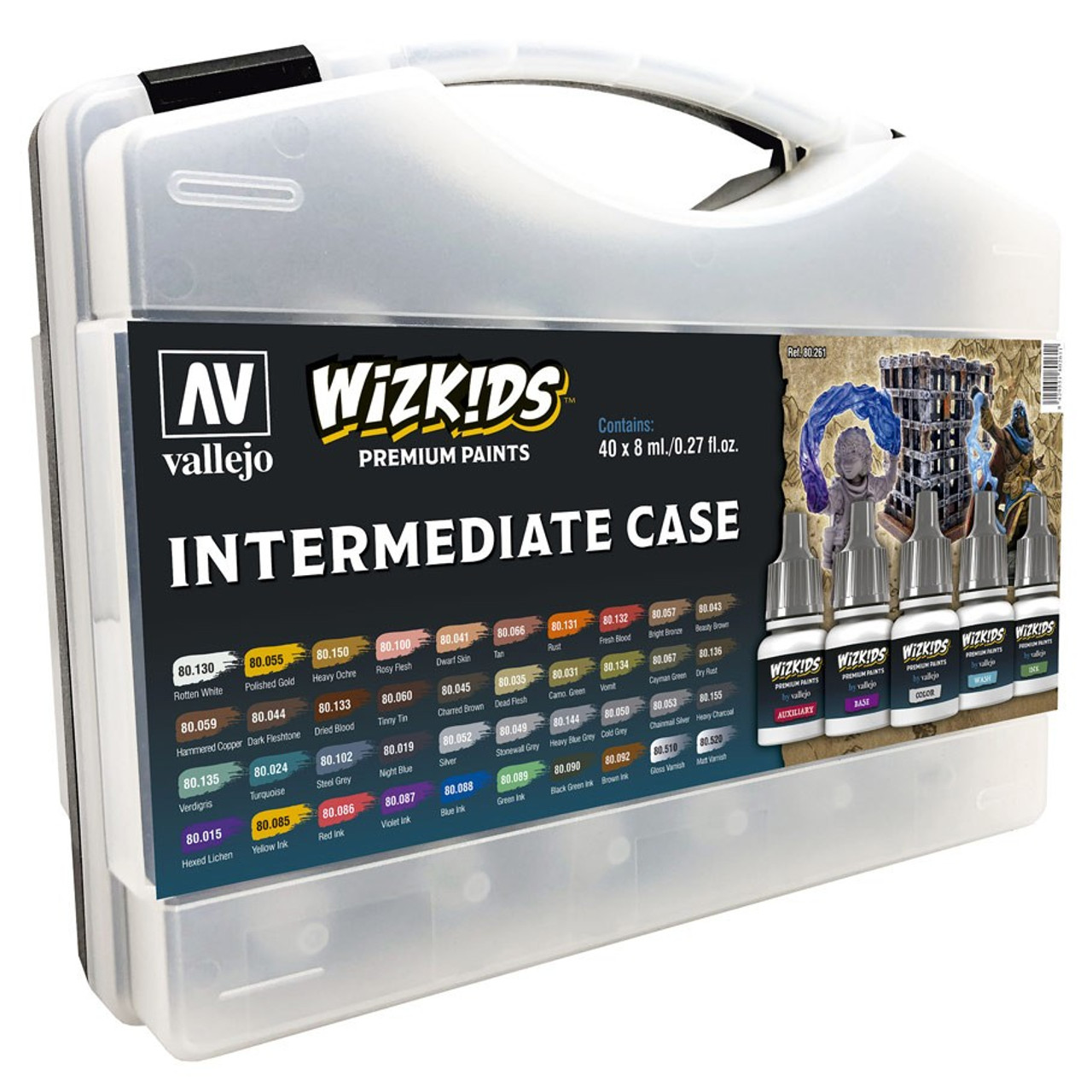 Paint: Vallejo - Paint Sets WizKids Premium Paints: Intermediate Case